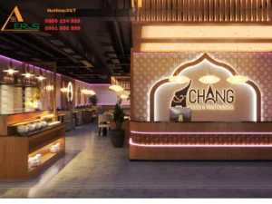 thiết kế nhà hàng thái