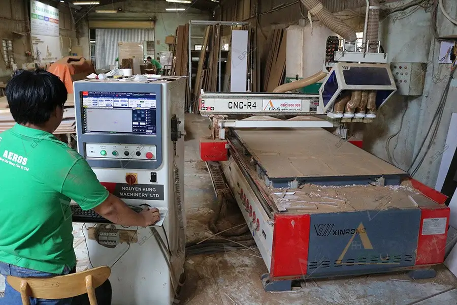 Xưởng mộc Aeros – Gia công