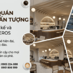 Dự án quán cafe được thiết kế và thi công AEROS